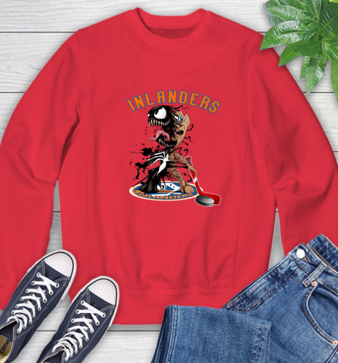 NHL New York Islanders Hockey Venom Groot Guardians Of The Galaxy Sweatshirt 10