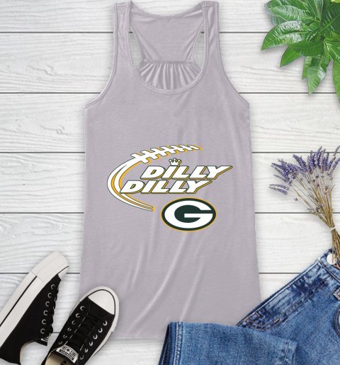 NFL Green Bay Packers Dilly Dilly Football Sports Racerback Tank 5