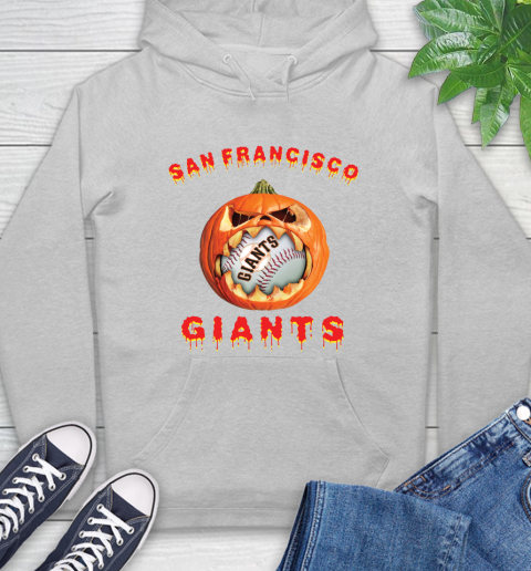 MLB San Francisco Giants Halloween Pumpkin Baseball Sports Hoodie 6