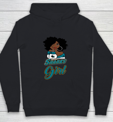 San Jose Sharks Girl NHL Youth Hoodie