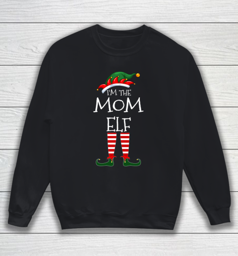 I m The Mom Elf Matching Family Unique Christmas Gifts Sweatshirt