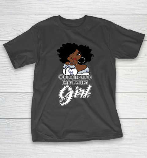 Colorado Rockiess Girl MLB T-Shirt 2