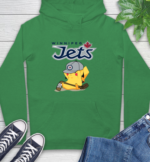NHL Pikachu Hockey Sports Winnipeg Jets Hoodie 8