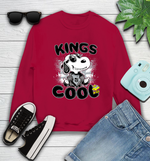 NHL Hockey Los Angeles Kings Cool Snoopy Shirt Sweatshirt 8