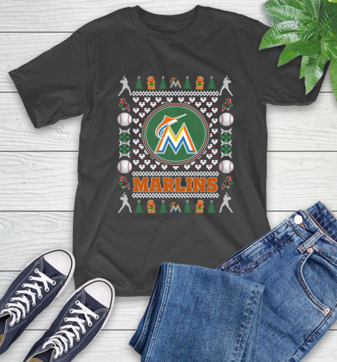 Miami Marlins Merry Christmas MLB Baseball Loyal Fan Ugly Shirt