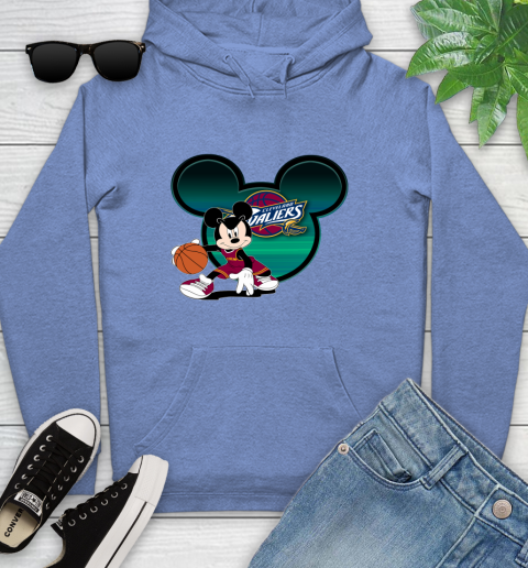NBA Cleveland Cavaliers Mickey Mouse Disney Basketball Youth Hoodie 13 NBA Cleveland Cavaliers Mickey Mouse Disney Basketball Youth Hoodie - Image 13