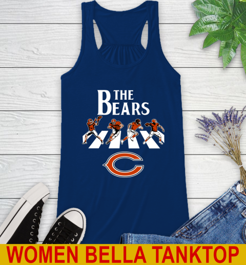 NFL Football Chicago Bears The Beatles Rock Band Shirt Racerback Tank 7