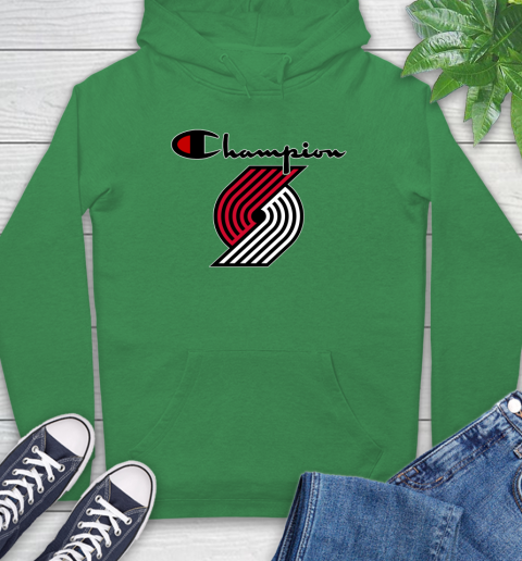 NBA Basketball Portland Trail Blazers Champion Shirt Hoodie 5
