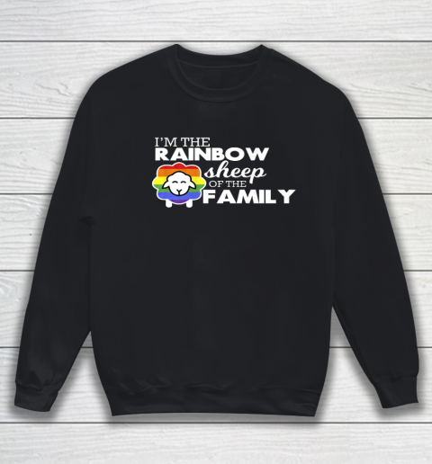 I Am Rainbow Sheep Of My Family shirt LGBT Gay Lesbian Sweatshirt