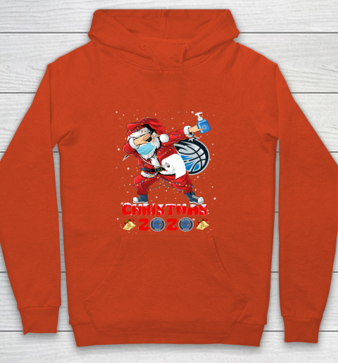Orlando Magic Funny Santa Claus Dabbing Christmas 2020 NBA Youth Hoodie 3