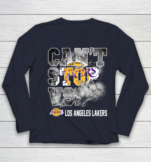 NBA Los Angeles Lakers Basketball Can't Stop Vs Youth Long Sleeve 2
