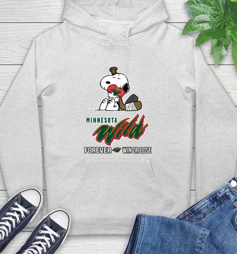 NHL The Peanuts Movie Snoopy Forever Win Or Lose Hockey Minnesota Wild 13