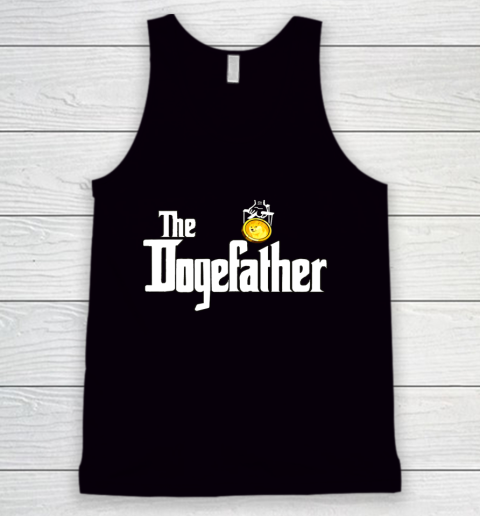 The Dogefather Funny Doge Cryptocurrency Meme Dogecoin Tank Top