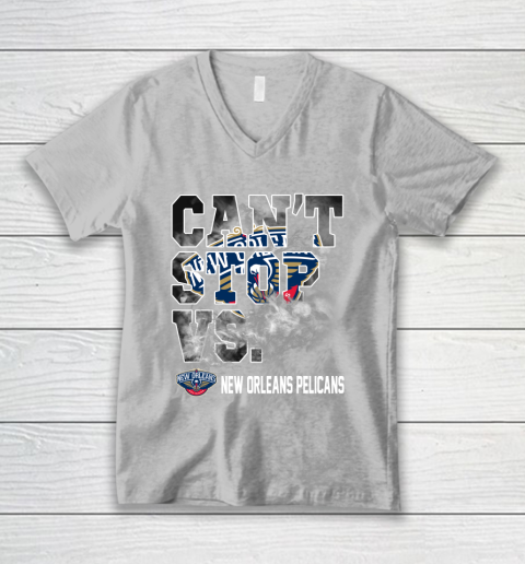 NBA New Orleans Pelicans Basketball Can't Stop Vs V-Neck T-Shirt 3