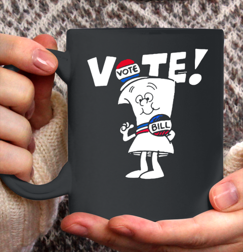 Vote With Bill Ceramic Mug 11oz