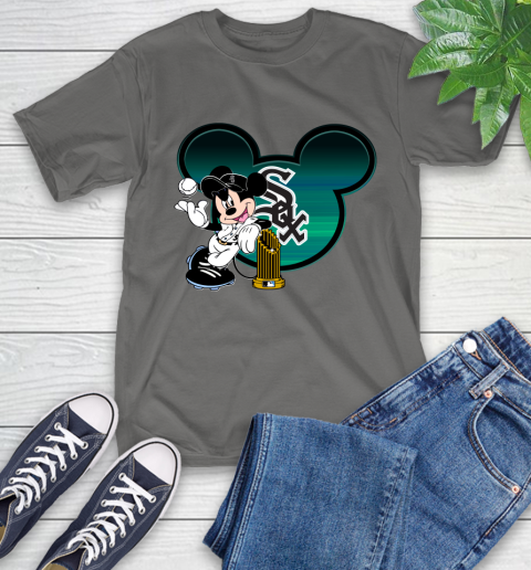 MLB Chicago White Sox The Commissioner's Trophy Mickey Mouse Disney T-Shirt 9