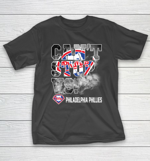 MLB Philadelphia Phillies Baseball Can't Stop Vs Phillies T-Shirt