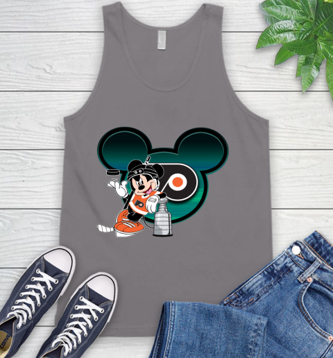NHL Philadelphia Flyers Stanley Cup Mickey Mouse Disney Hockey T Shirt Tank Top 7