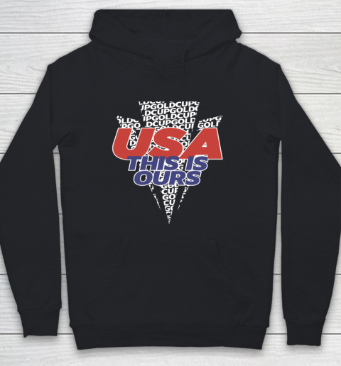 USA Concacaf Gold Cup 2021 Soccer Youth Hoodie