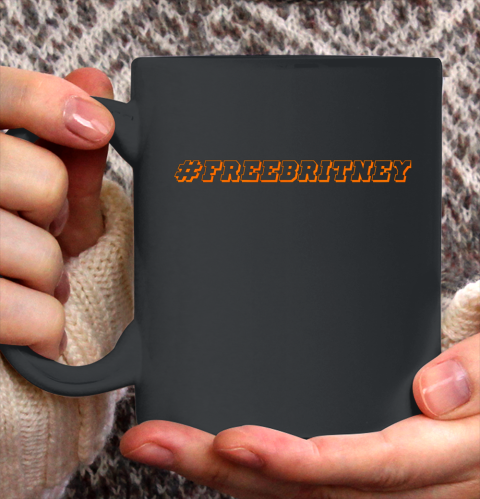 Hashtag FreeBritney Free Britney Ceramic Mug 11oz