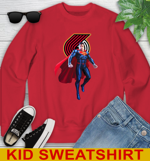 NBA Awesome Superman Basketball Sports Portland Trail Blazers 120