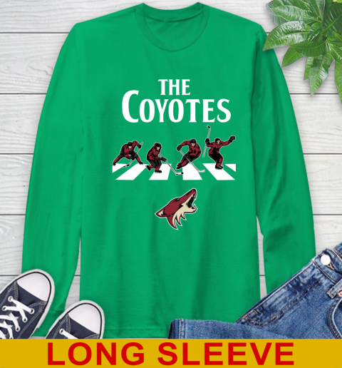 NHL Hockey Arizona Coyotes The Beatles Rock Band Shirt Long Sleeve T-Shirt 8