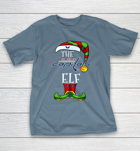 Washington Capitals Christmas ELF Funny NHL T-Shirt 6
