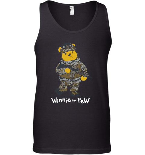 Winnie The Pew Army Tank Top