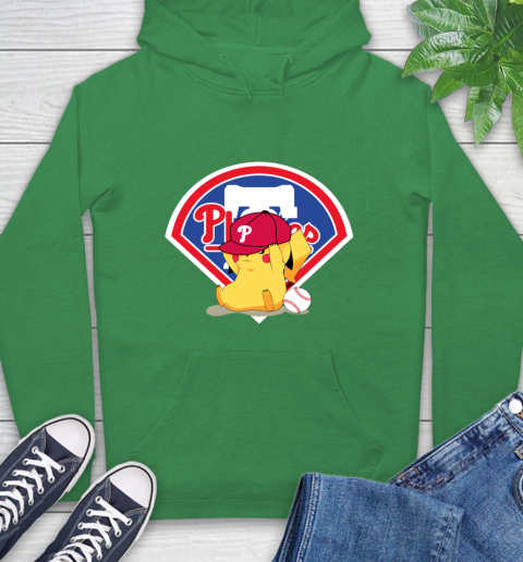MLB Pikachu Baseball Sports Philadelphia Phillies Hoodie 8