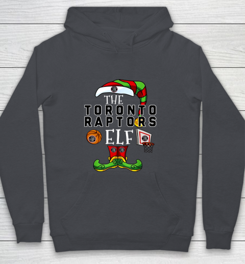 Toronto Raptors Christmas ELF Funny NBA Youth Hoodie 5