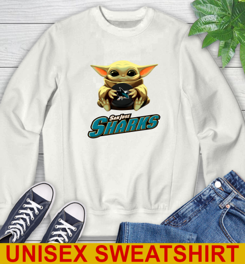 NHL Hockey San Jose Sharks Star Wars Baby Yoda Shirt 25