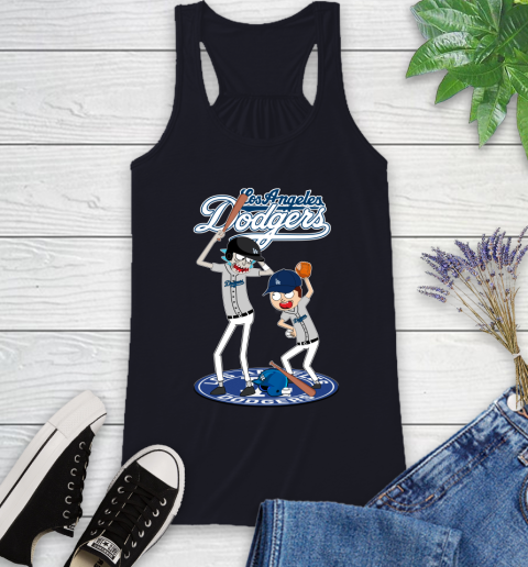 MLB Los Angeles Dodgers Rick And Morty Baseball 46