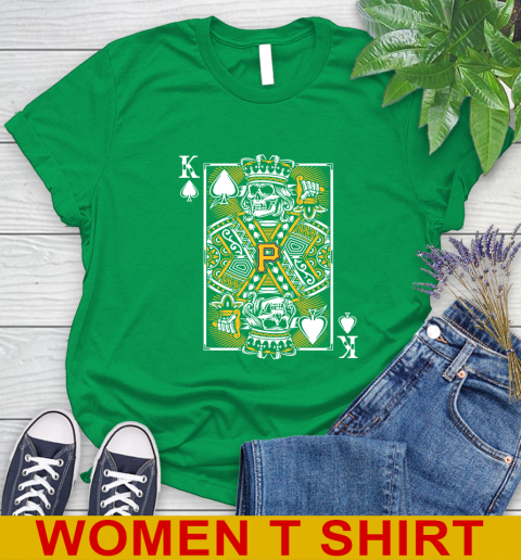 Pittsburgh Pirates MLB Baseball The King Of Spades Death Cards Shirt Women's T-Shirt 7