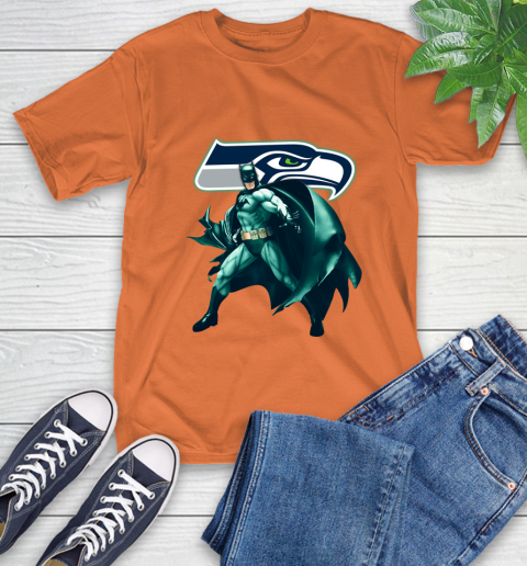 NFL Batman Football Sports Seattle Seahawks T-Shirt 5