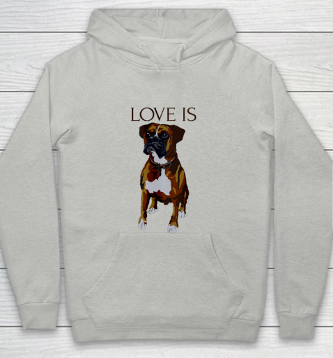 Dog Mom Shirt Boxer T shirt Love Is Cute Boxer Dog Mom Youth Hoodie