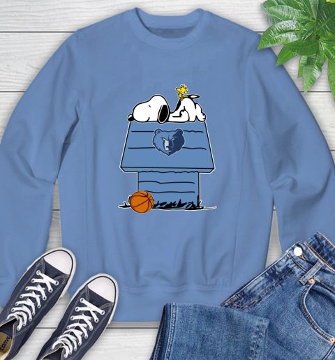Memphis Grizzlies NBA Basketball Snoopy Woodstock The Peanuts Movie Sweatshirt 11
