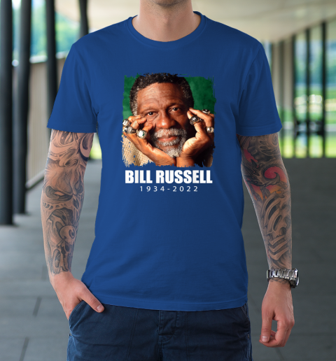 Bill Russell 1934  2022 RIP T-Shirt 7