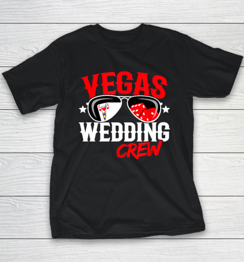 Las Vegas Wedding Party  Married in Vegas Youth T-Shirt