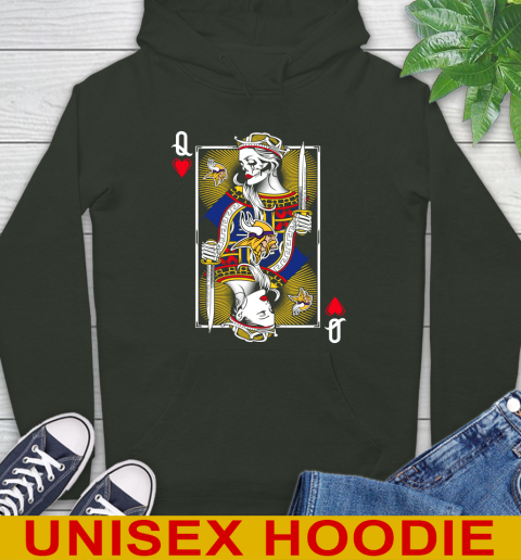 NFL Football Minnesota Vikings The Queen Of Hearts Card Shirt Hoodie 12