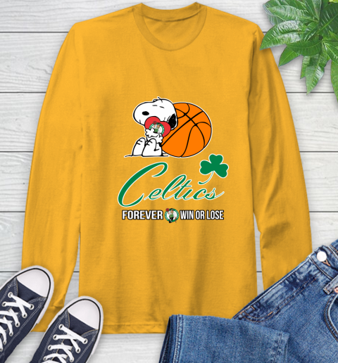 NBA The Peanuts Movie Snoopy Forever Win Or Lose Basketball Boston Celtics 60