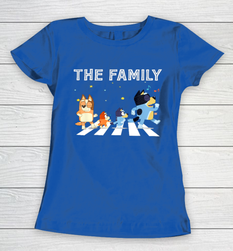 The Heeler Family Bluey Dad Mom For Lover Women's T-Shirt 8
