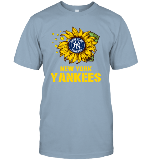 New York Yankees Sunflower MLB Baseball Unisex Jersey Tee