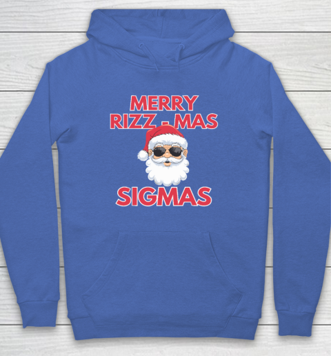 Merry Rizz Mas Sigmas Gen Alpha Middle School Christmas Hoodie 5