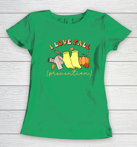 I Love Fall (Prevention) Women's T-Shirt 4