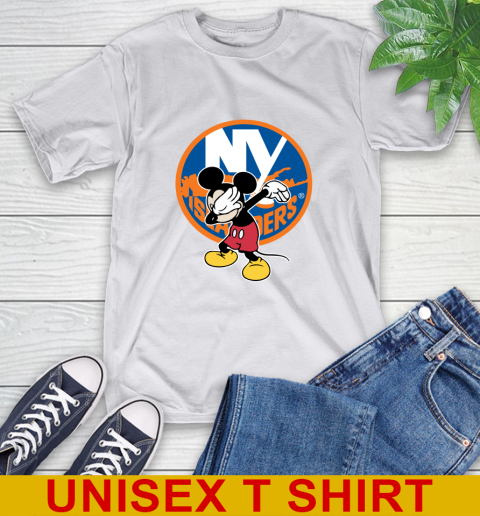 New York Islanders NHL Hockey Dabbing Mickey Disney Sports T-Shirt 12