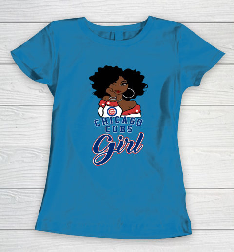 Chicago Cubs Girl MLB Women's T-Shirt 8