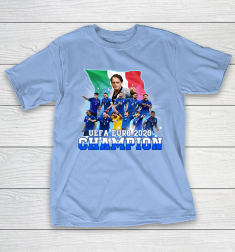 Italy European Champions 2020 Team T-Shirt 10