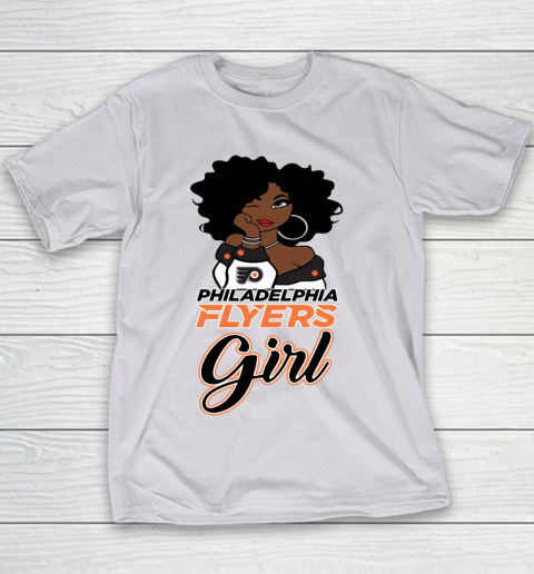 Philadelphia Flyers Girl NHL Youth T-Shirt 5