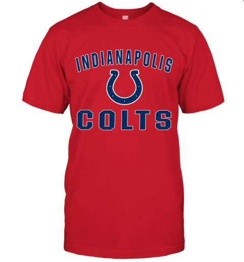 Indianapolis Colts NFL Line Gray Victory Unisex Jersey Tee