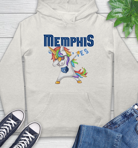 Memphis Grizzlies NBA Basketball Funny Unicorn Dabbing Sports Hoodie 12